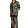 j-thug-jkt Trucker jacket in crinkled camo canvas j-thug-jkt Trucker jacket in crinkled camo canvas