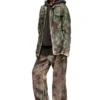 j-thug-jkt Trucker jacket in crinkled camo canvas j-thug-jkt Trucker jacket in crinkled camo canvas