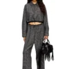 j-ting-fem Cropped Prince of Wales wool-blend coach jacket j-ting-fem Cropped Prince of Wales wool-blend coach jacket