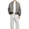 j-type-treat Padded argyle-quilted bomber jacket j-type-treat Padded argyle-quilted bomber jacket
