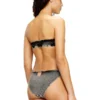janette-dnm Soft bandeau bra in cotton rib with jewel Oval D janette-dnm Soft bandeau bra in cotton rib with jewel Oval D