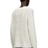 k-antoine Cable-knit cardigan with Diesel logo k-antoine Cable-knit cardigan with Diesel logo