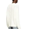 k-aubin Cable-knit jumper with Diesel logo k-aubin Cable-knit jumper with Diesel logo