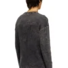 k-darren-d Cut-out ribbed jumper with Oval D plaque k-darren-d Cut-out ribbed jumper with Oval D plaque