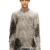 k-fjordi Destroyed jumper with floating yarns k-fjordi Destroyed jumper with floating yarns