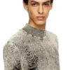 k-fjordi Destroyed jumper with floating yarns k-fjordi Destroyed jumper with floating yarns