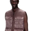 k-giulius Zip-up knitted vest with cargo pockets k-giulius Zip-up knitted vest with cargo pockets