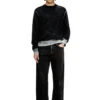 k-larence-b Reverse-print cotton jumper k-larence-b Reverse-print cotton jumper