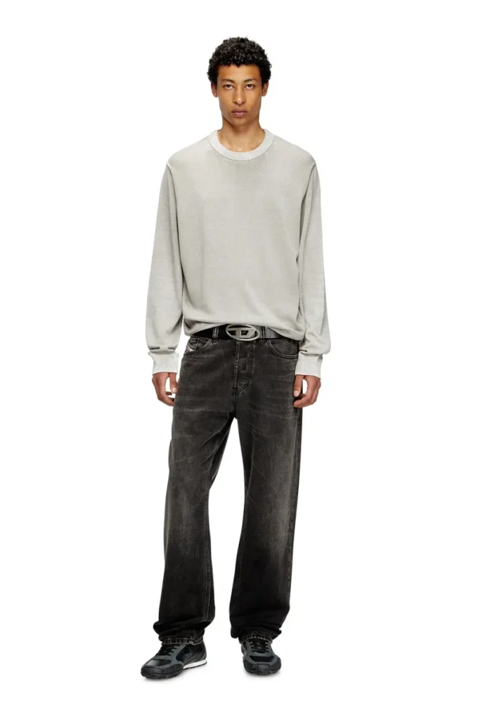 k-larence-b Reverse-print cotton jumper k-larence-b Reverse-print cotton jumper
