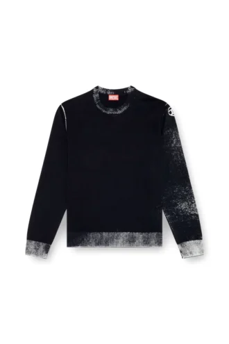 k-larence-b Reverse-print cotton jumper