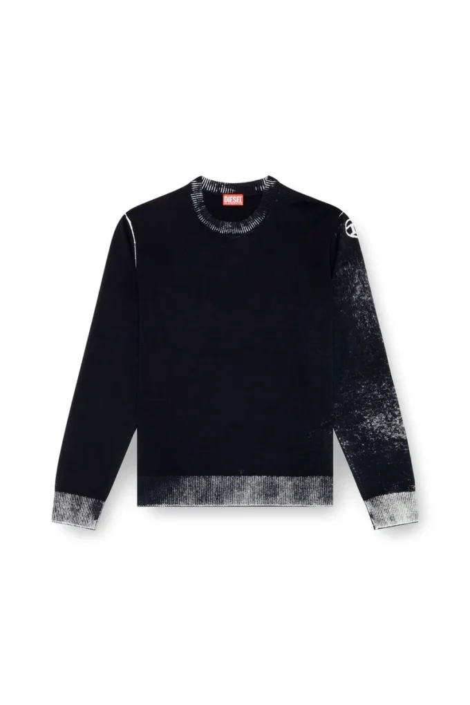 k-larence-b Reverse-print cotton jumper k-larence-b Reverse-print cotton jumper