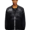 k-larence-cardigan-b Reverse-print cotton cardigan k-larence-cardigan-b Reverse-print cotton cardigan