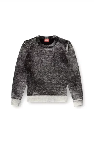 k-laurent Jumper with faded reverse print