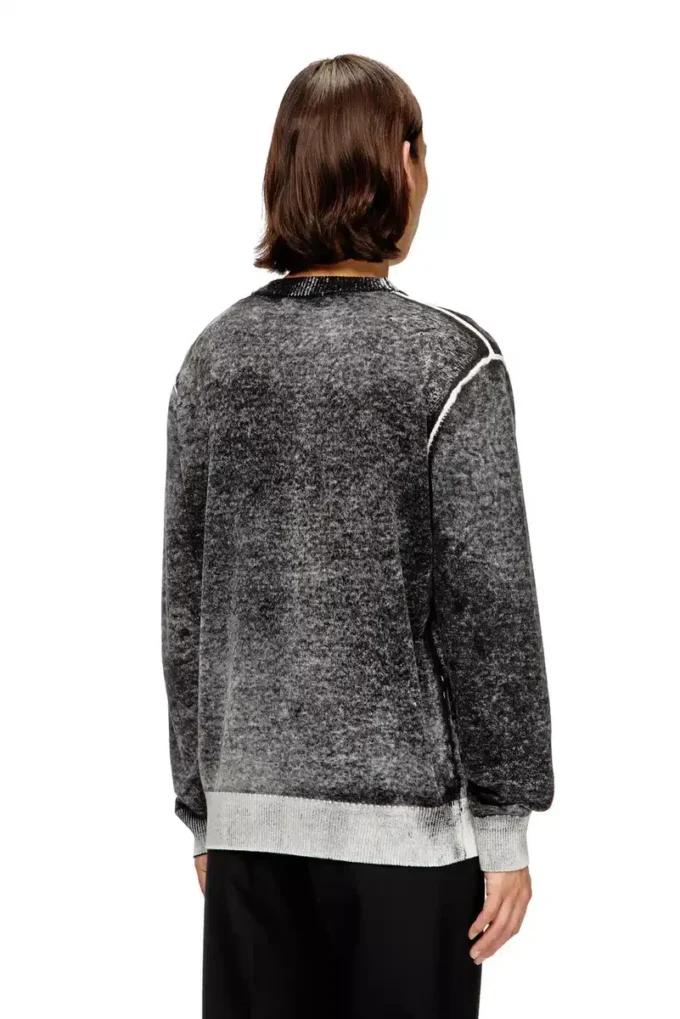 k-laurent Jumper with faded reverse print k-laurent Jumper with faded reverse print