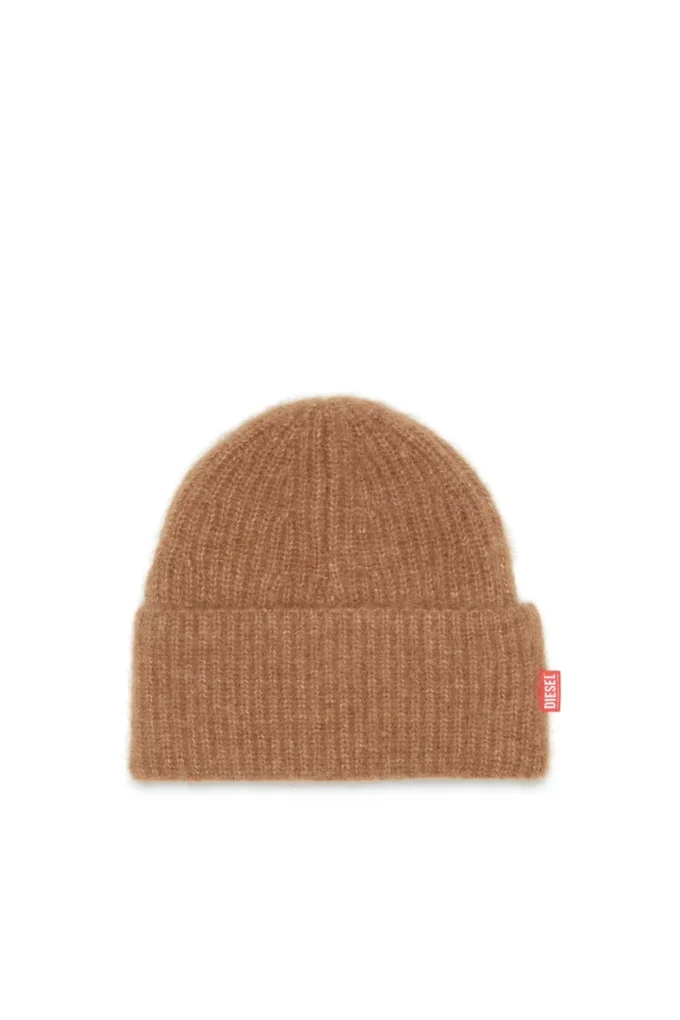 k-lollo-hat Ribbed alpaca beanie k-lollo-hat Ribbed alpaca beanie