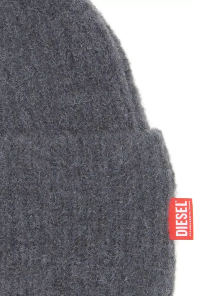k-lollo-hat Ribbed alpaca beanie k-lollo-hat Ribbed alpaca beanie