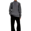 k-lollo-tn Alpaca-blend jumper with contrast inserts k-lollo-tn Alpaca-blend jumper with contrast inserts