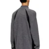 k-lollo-tn Alpaca-blend jumper with contrast inserts k-lollo-tn Alpaca-blend jumper with contrast inserts