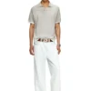 k-lorenzo-ss Reverse-print short-sleeve polo jumper k-lorenzo-ss Reverse-print short-sleeve polo jumper