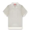 k-lorenzo-ss Reverse-print short-sleeve polo jumper k-lorenzo-ss Reverse-print short-sleeve polo jumper