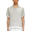 k-lorenzo-ss Reverse-print short-sleeve polo jumper k-lorenzo-ss Reverse-print short-sleeve polo jumper