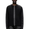 k-matty Zipped cardigan with utilitarian panels