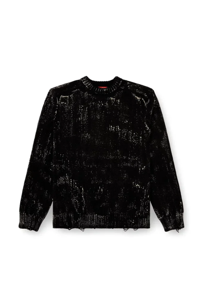 k-maxense Distressed jumper in wool blend