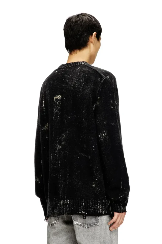 k-maxense Distressed jumper in wool blend