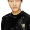 k-maxense Distressed jumper in wool blend