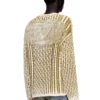 k-moise Reverse-print cable-knit jumper k-moise Reverse-print cable-knit jumper