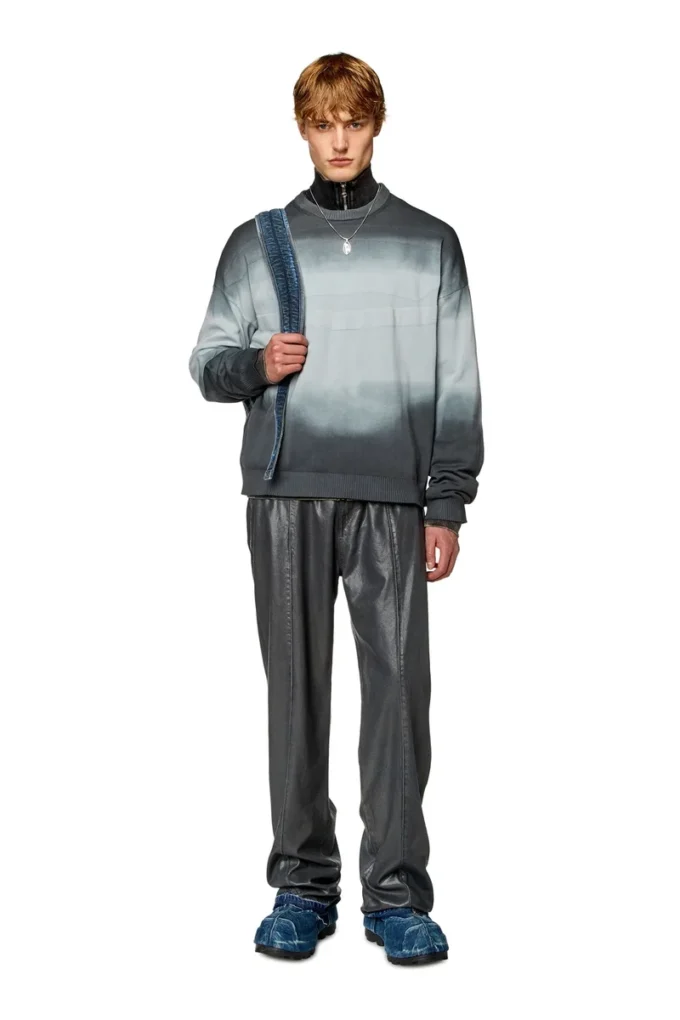 k-nevil Dégradé jumper with oversized logo k-nevil Dégradé jumper with oversized logo