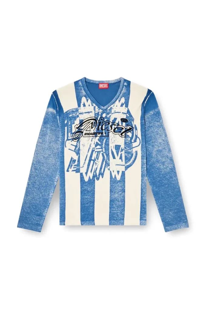 k-oliba-v Inside-print striped jumper k-oliba-v Inside-print striped jumper