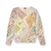 k-renton Linen jumper with medieval print k-renton Linen jumper with medieval print