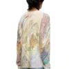 k-renton Linen jumper with medieval print k-renton Linen jumper with medieval print
