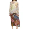 k-renton Linen jumper with medieval print k-renton Linen jumper with medieval print
