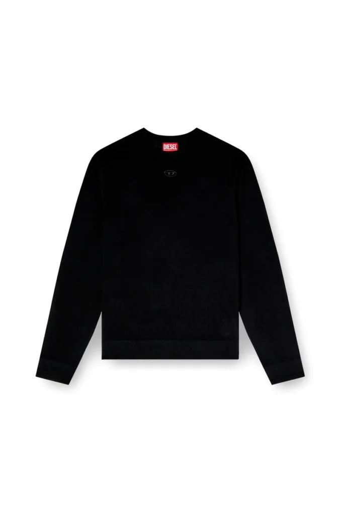 k-valiam Wool jumper with cut-out logo k-valiam Wool jumper with cut-out logo