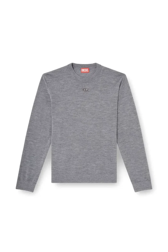 k-valiam Wool jumper with cut-out logo k-valiam Wool jumper with cut-out logo