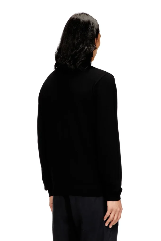 k-valiam Wool jumper with cut-out logo k-valiam Wool jumper with cut-out logo