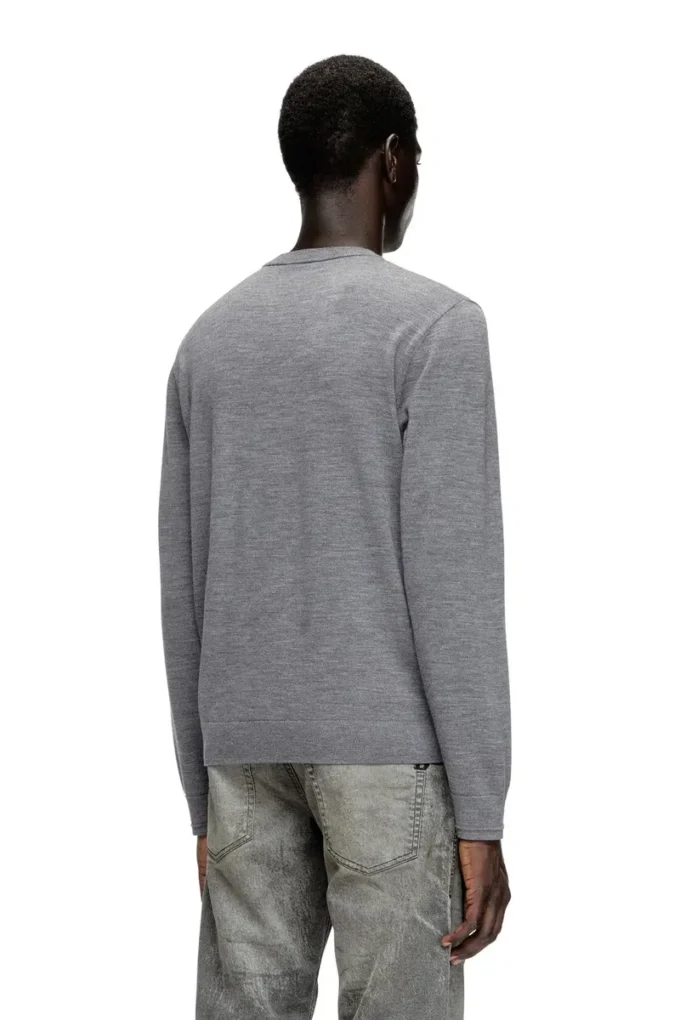 k-valiam Wool jumper with cut-out logo k-valiam Wool jumper with cut-out logo