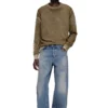k-yorki Faded reverse-print jumper with lettering k-yorki Faded reverse-print jumper with lettering