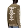 k-yorki Faded reverse-print jumper with lettering k-yorki Faded reverse-print jumper with lettering
