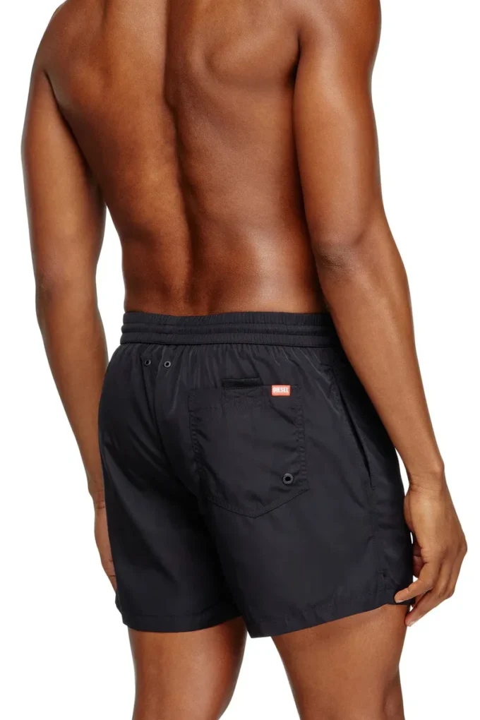 ken-37-d-core Mid-length swim shorts with maxi logo