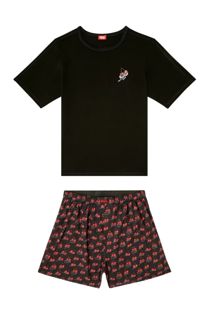 kit-james Cotton pajama set with all-over print kit-james Cotton pajama set with all-over print