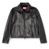 l-amar-fem-s2 Coach jacket in leather l-amar-fem-s2 Coach jacket in leather