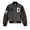 l-arry-cp Varsity jacket in wool and leather l-arry-cp Varsity jacket in wool and leather
