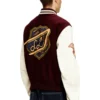 l-arry-cp Varsity jacket in wool and leather l-arry-cp Varsity jacket in wool and leather