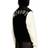 l-arry-wrd Bomber jacket in wool blend and leather l-arry-wrd Bomber jacket in wool blend and leather
