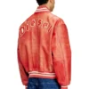 l-difordi-20th Leather bomber jacket with Diesel logo l-difordi-20th Leather bomber jacket with Diesel logo