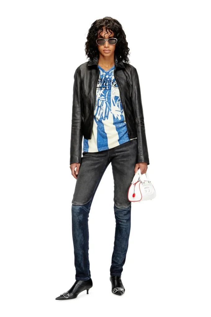 l-egrad Distressed leather jacket l-egrad Distressed leather jacket