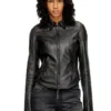 l-egrad Distressed leather jacket l-egrad Distressed leather jacket